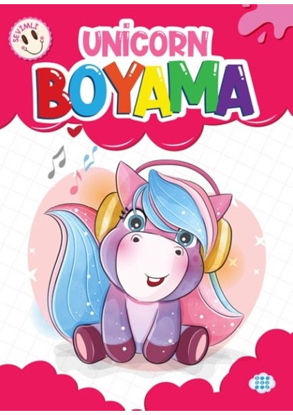 Sevimli Unicorn Boyama