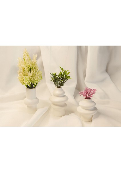 Dekoratif Mini Vazo ve Şamdan Seti – Modern Minimal Tasarım modelleri