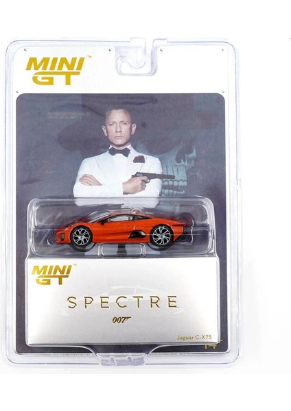 Bfs Mini Gt 1/64 Jaguar C-X75 "spectre" / English - Blister Paket fiyatları