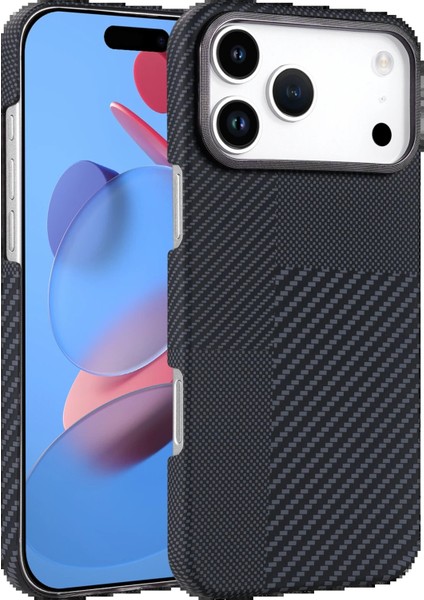 Apple iPhone 17 Pro Max Vega Magsafe Kapak - SIYAH-(5796) - M375K808-R87375