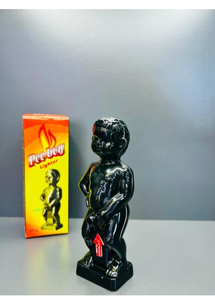 Pürmüz Alevli Komik Model Metal Gazlı Çakmak