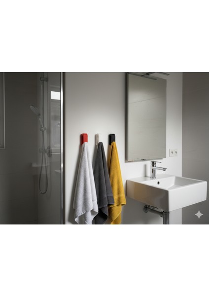 Akıllı Havlu Askısı – Otomatik Kapanan Gravity Mekanizmalı Askı Yapışkanlı modelleri