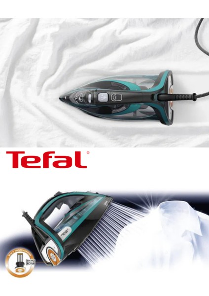 Ultimate PURE-3200 W Kireç Avcısı Buharlı Ütü Micro-Calc Filter Teknolojisi+ Anti-Drip & Dikey Buhar Özelliği + Hav&yün Temizleyici