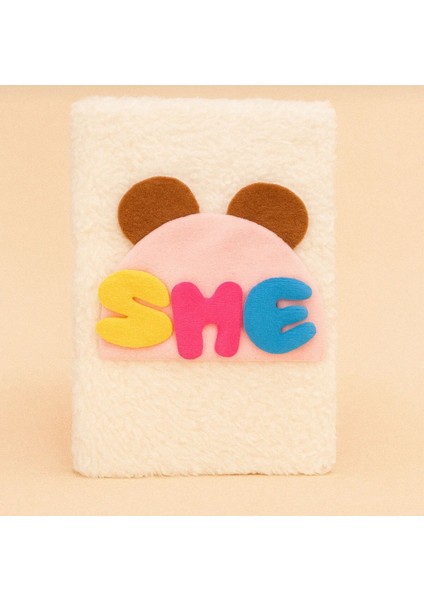 Çizgisiz Peluş Defter