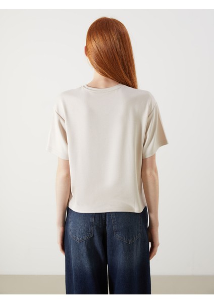 Yeni Sezon Bisiklet Yaka Kadın Tişört fırsatları