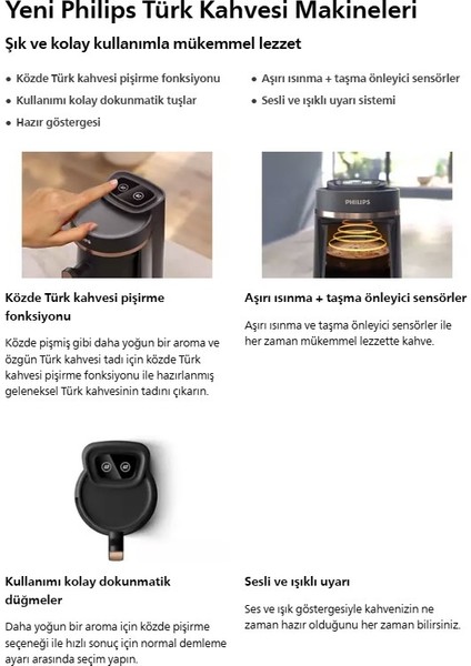 %90’a Kadar Daha Az Yağ ile Sağlıklı Kızartma Çift Hazneli Büyük Hacim – 6+3 Litre Hacim 3000 Serisi Çift Hazneli Airfryer & Fritöz + Philips Türk Kahvesi Makinesi