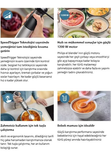 8 Ön Ayar ile Kullanım Kolaylığı Tavuk, Et, Sebze, Kek, Dondurulmuş Gıda ve Yeniden Isıtma Gibi Mod 6+3 Litre 3000 Serisi Çift Hazneli Airfryer & Fritöz + Philips Blendır