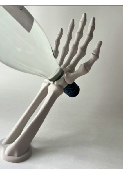 Iskelet El Şaraplık - Dekoratif Şarap Standı fırsatları