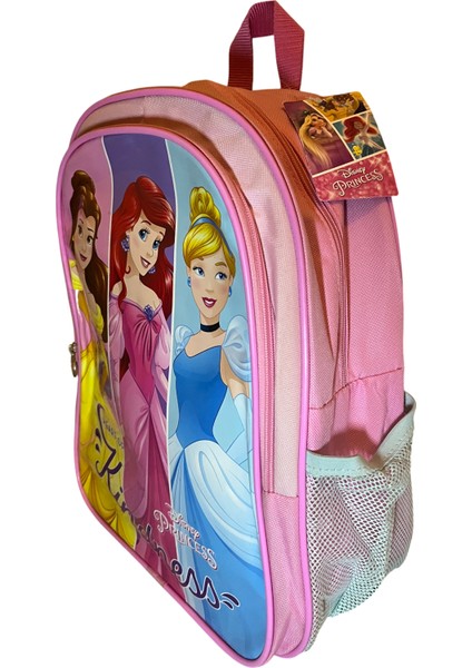 Lisanslı Princess Kız Çocuk Ilkokul Çantası/ Okul Çantası - Pembe