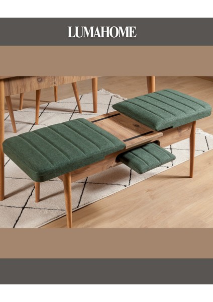 Atlantik-Yeşil Extra Yemek Masası Takımı