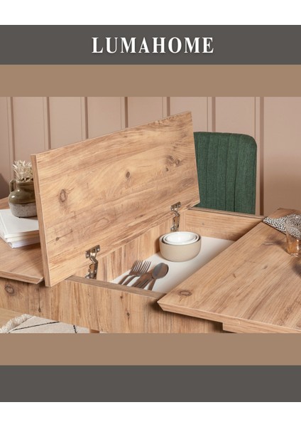 Atlantik-Yeşil Extra Yemek Masası Takımı