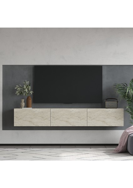 Alfa 180CM Tv Sehpası Duvara Monte fiyatları