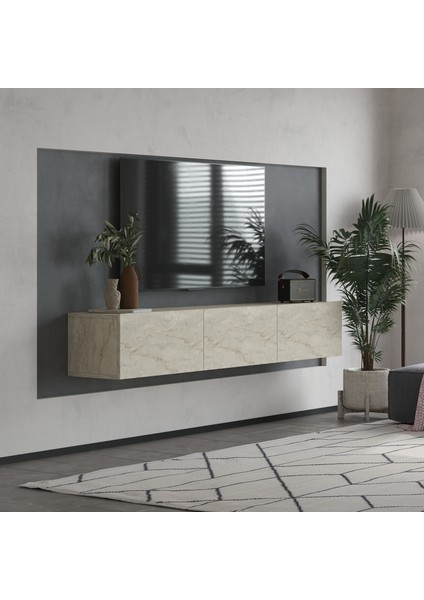 Alfa 180CM Tv Sehpası Duvara Monte modelleri