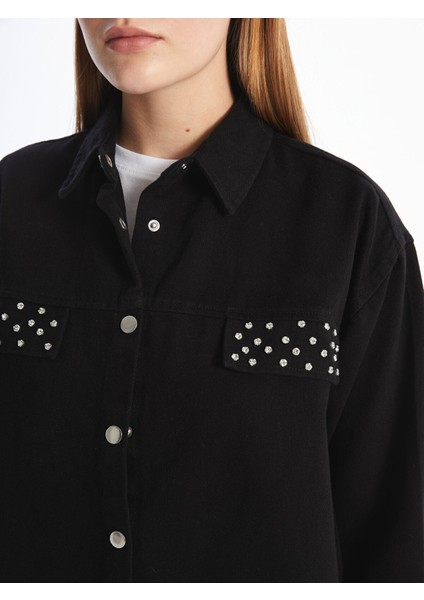 Yeni Sezon Parlak Taşlı Kadın Gömlek Tunik modelleri