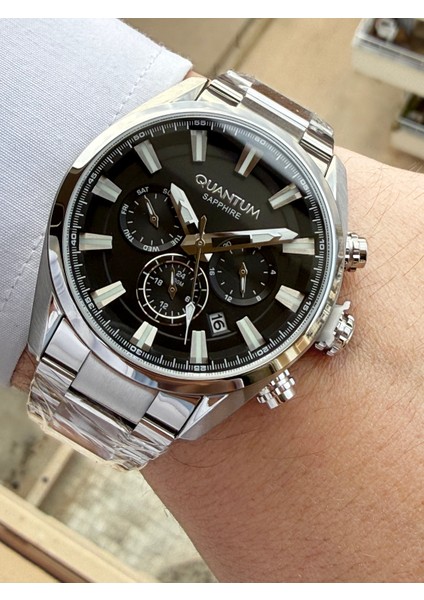 10 Atm Su Geçirmez Kadranı Siyah Çelik Erkek Kol Saati modelleri