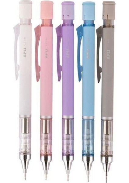 Apli Shake Mekanik Uçlu Pastel Kurşun Kalem 0.7 mm Bej