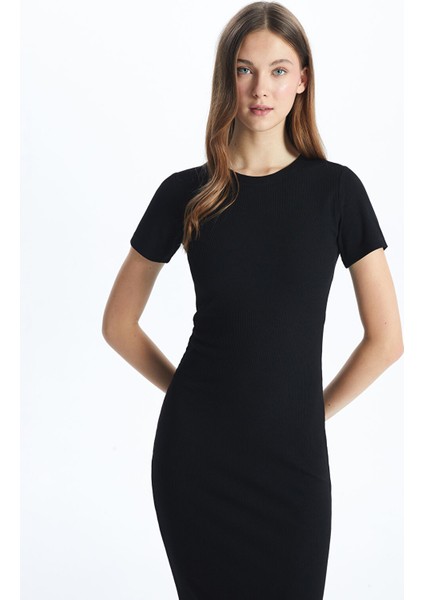 Yeni Sezon Bisiklet Yaka Kadın Bodycon Elbise fiyatları