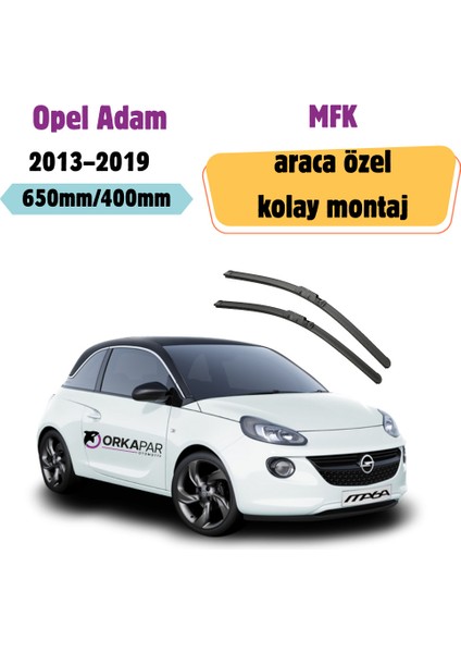 Opel Adam Muz Silecek Takımı (2013-2019) Orkapar