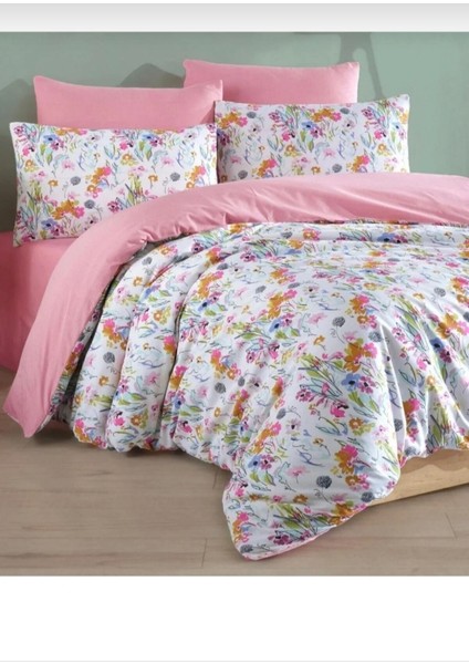 Çift Taraflı Tek Kişilik Lastikli Nevresim Takımı