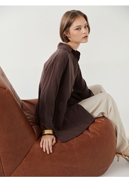 Yeni Sezon Oversize Kadın Gömlek Tunik