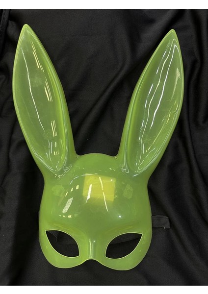 Bfs Karanlıkta Yanan Glow Floresan Tavşan Maskesi 32X22 cm