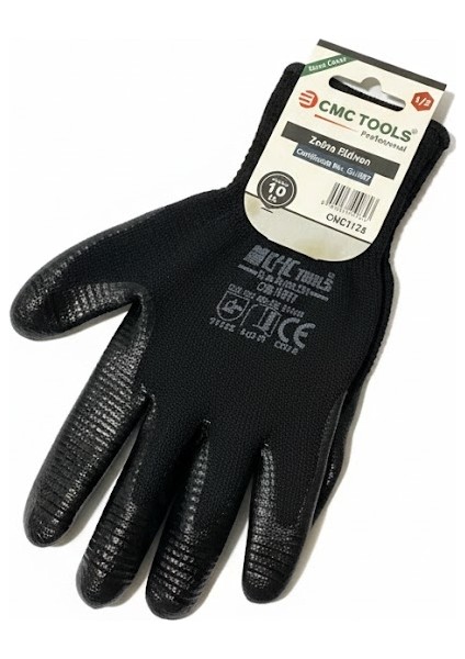 Profesyonel Iş Eldiveni (Siyah) 1-Çift