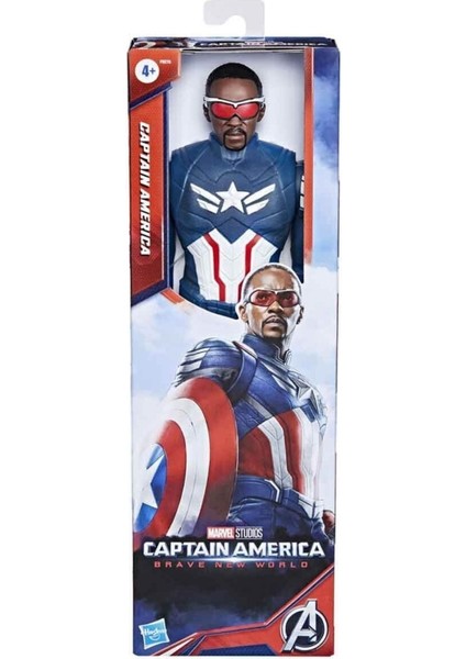 F9276 Titan Hero - Captain America Brave New World Aksiyon Figürü 30 cm fırsatları