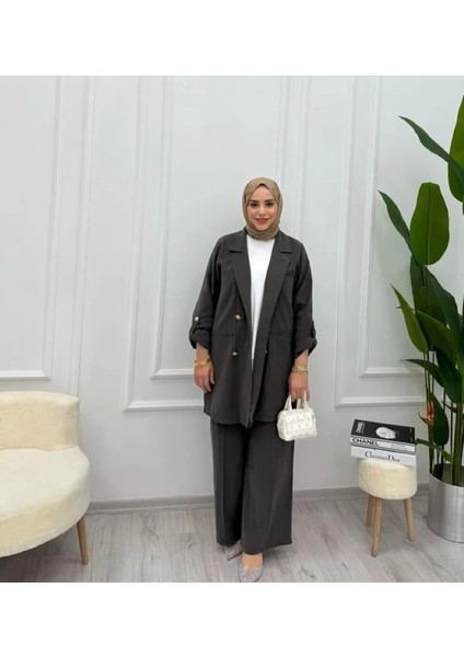 Kupra Kumaş Blazzer Takım