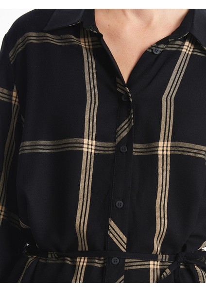 Yeni Sezon Ekose Kadın Gömlek Tunik fırsatları