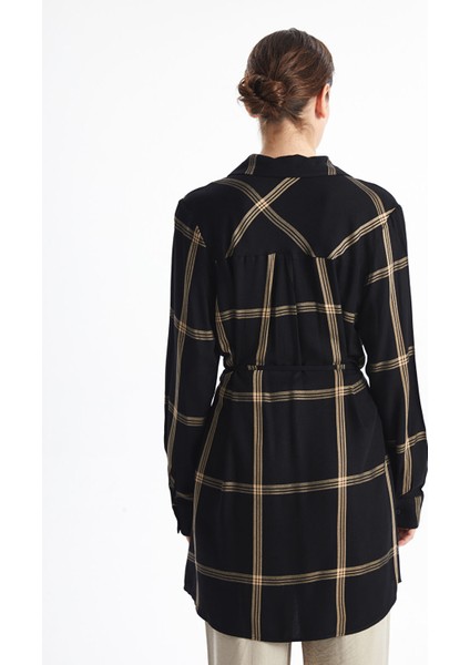 Yeni Sezon Ekose Kadın Gömlek Tunik indirimleri