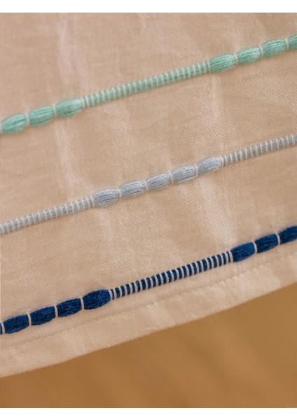 Yeni Sezon Çizgi Nakışlı Runner 45X150 cm modelleri