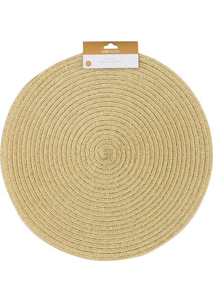 Yeni Sezon Düz Yuvarlak Amerikan Servis 38X38 cm modelleri