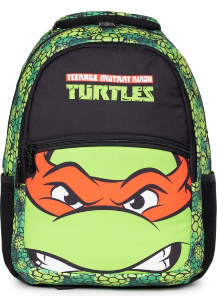 Lisanslı Ninja Kaplumbağalar Ilkokul Çantası - Erkek Çocuk Okul Çantası