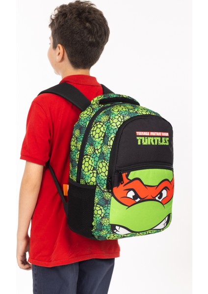 Lisanslı Ninja Kaplumbağalar Ilkokul Çantası - Erkek Çocuk Okul Çantası modelleri