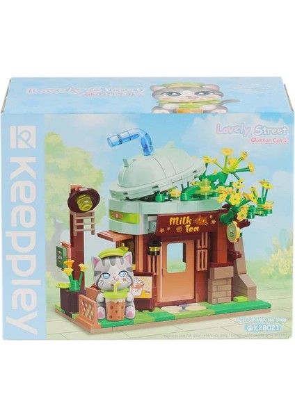 Bfs KP-28021 Keeppley Milk Tea Shop Blok Seti -Vagon Life fırsatları