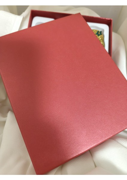 Tavus Kuşu Temalı Vintage Ayna ve Tarak Seti