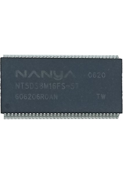 Nanya NT5DS8M16FS-5T 128MB Ddr Sdram 2.5V 66 Pin Tsop 8m x 16 Clock 200MHZ Cmos fiyatları
