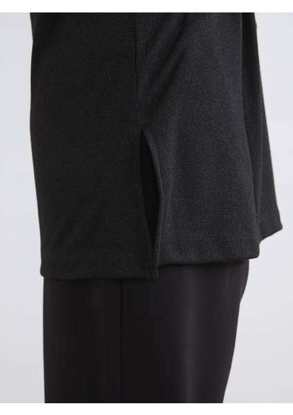 Yeni Sezon Bisiklet Yaka Büzgülü Kadın Tunik fırsatları