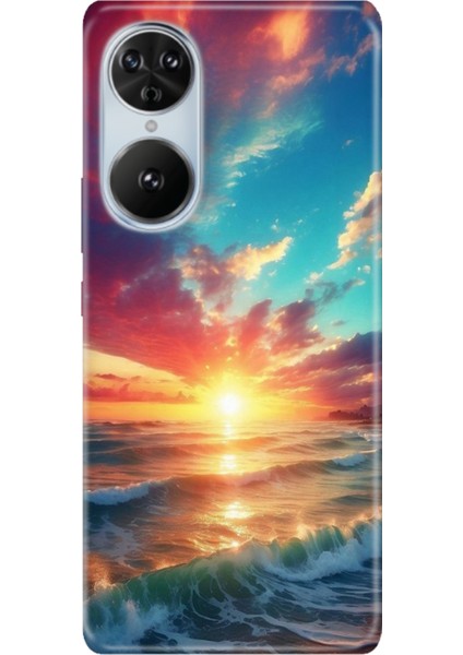 Reeder S19 Max Pro S Edge Kılıf Desenli Baskılı Silikon Kapak Okyanus