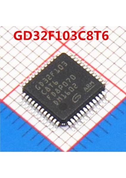 Gigadevice GD32F103C8T6 GD32 Arm Cortex-M3 Microcontroller 64 Kbytes Flash 108 Mhz Cpu Can fiyatları
