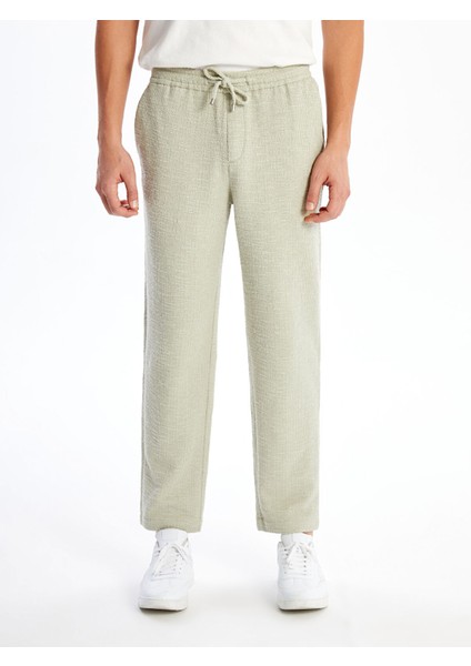 Yeni Sezon Standart Kalıp Dokulu Erkek Pantolon fiyatları