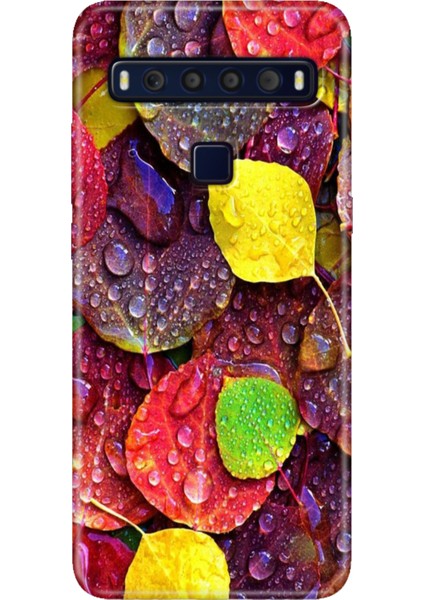 Tcl 10L Kılıf Baskılı 6.53" Silikon Renkli Resimli Arka Kapak Sonbahar