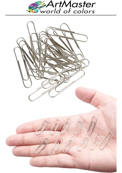 Metal Ataç 28MM 250 Li 1 Paket Nikel Kaplama 20 Sayfa Kapasiteli Metal Ataş Ofis Okul Büro Dayanıklı Paslanmaz indirimleri