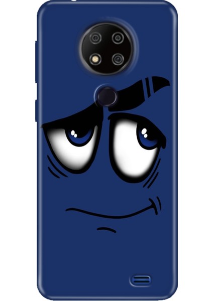 Reeder P13 Blue Max 2020 Kılıf Desenli Kapak Silikon Cover Acaba