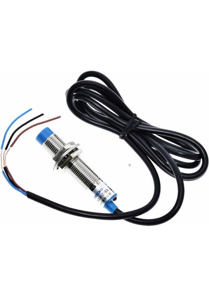 LJ12A3-4-Z/BY Endüktif 4mm Metal Algılayıcı Sensör Pnp No Temassız Proximity 3 Telli Dc 6V-36V