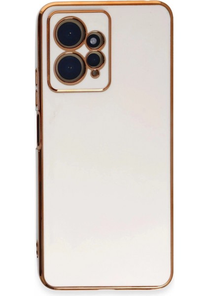 Xiaomi Redmi Note 12 4g Kılıf Volet Silikon - Beyaz