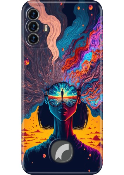 Reeder S19 Max Pro S Kılıf Desenli Tpu Lüks Baskılı Silikon Kapak Girdap