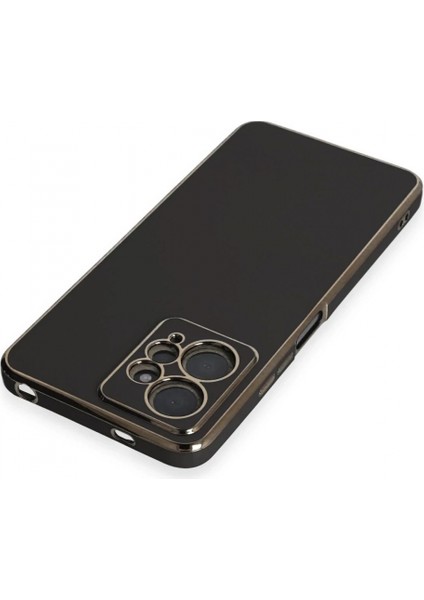 Xiaomi Redmi Note 12 4g Kılıf Volet Silikon - Siyah modelleri