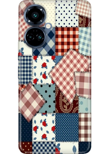 Tecno Camon 19 Pro Kılıf Renkli Temalı (CI8N) Uyumlu Silikon Yama