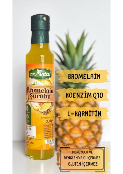 Bromelain Şurubu 350 Gr. fiyatları